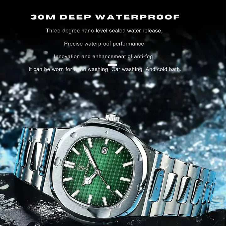 Luxury Stainless Steel Watch