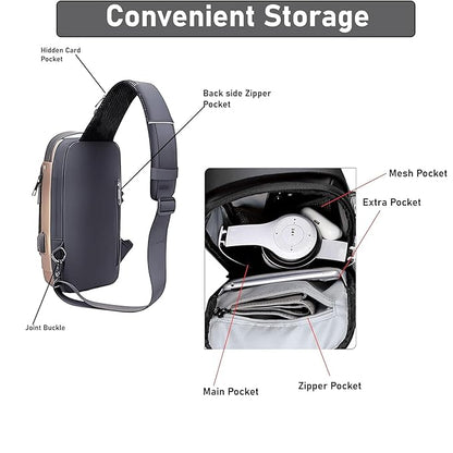 Sling Bag for Men & Women